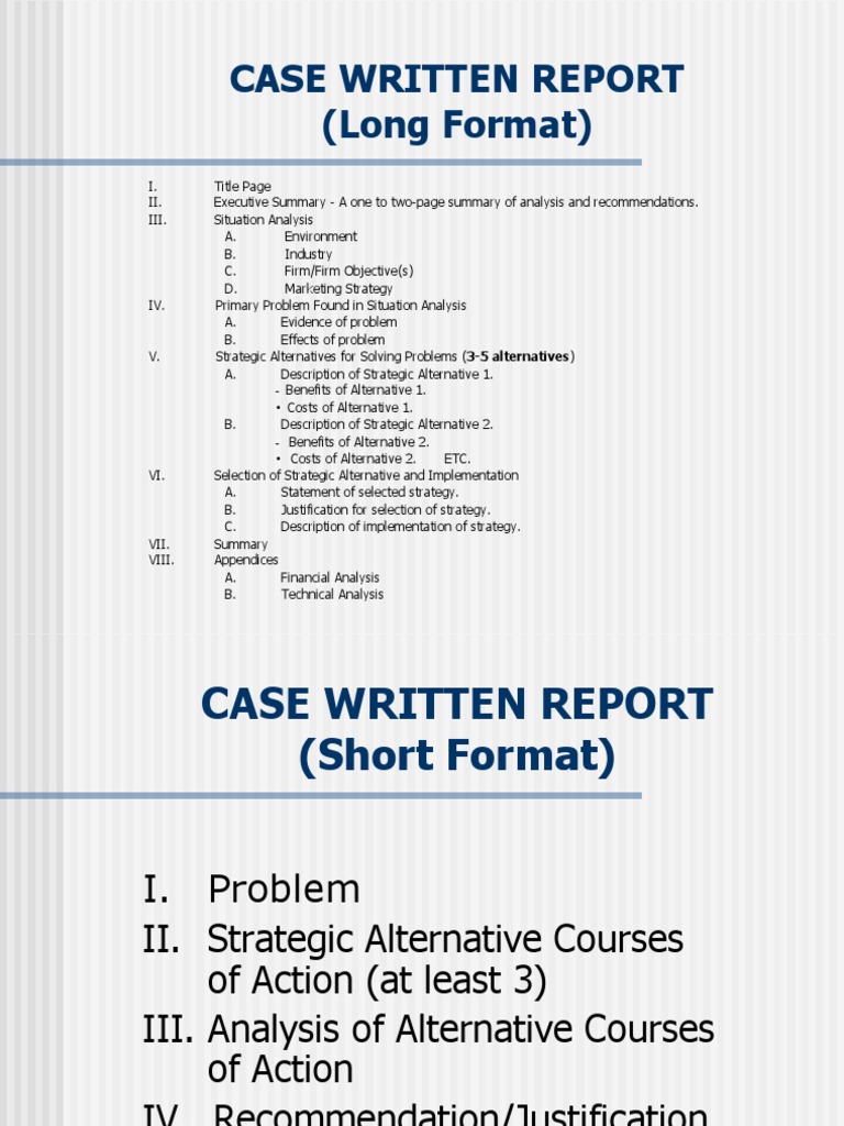 Comprehensive Case Analysis Guide | PDF | Marketing | Marketing Strategy