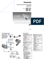 Bruksanvisning För Panasonic Lumix DMC-TZ8 TZ9 TZ10 (Svenska)