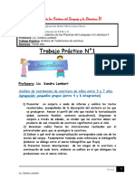 2018 Tercer Año. Didáctica de Las Prácticas Del Lenguaje y La Litertura II - T. P N°1