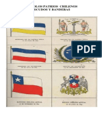6º Escudos y Banderas Chilenas