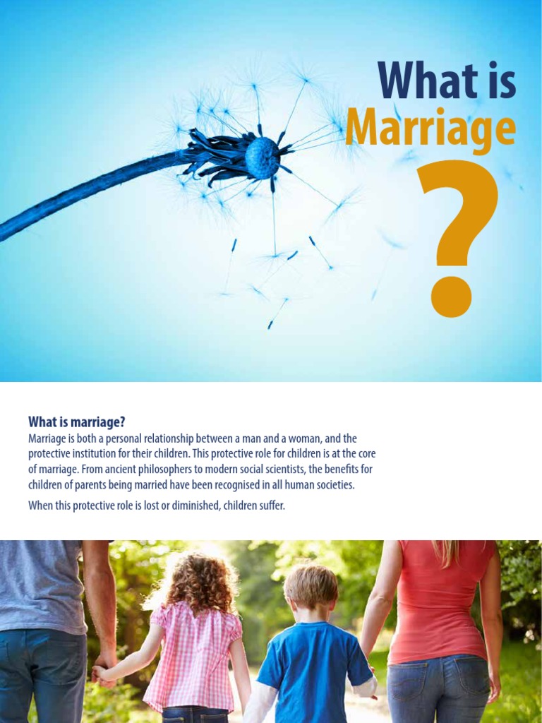 WHAT IS MARRIAGE IN SIMPLE WORDS intelligence overview