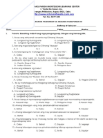 First Periodical Test in AP 3 F