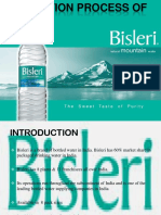 Bisleri's Production Process Explained