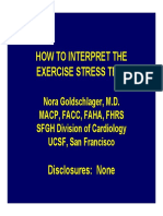 How To Interpret The Exercise Stress Test