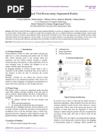 2D Virtual Trial Room Using Augmented Reality