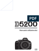 D5200 Manualul Utilizatorului