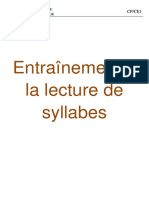 Je Sais Lire Les Syllabes Simples Fichier