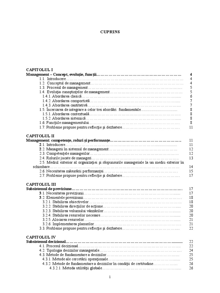 Curs Management | PDF