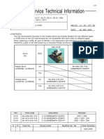 Service Technical Information: Model No