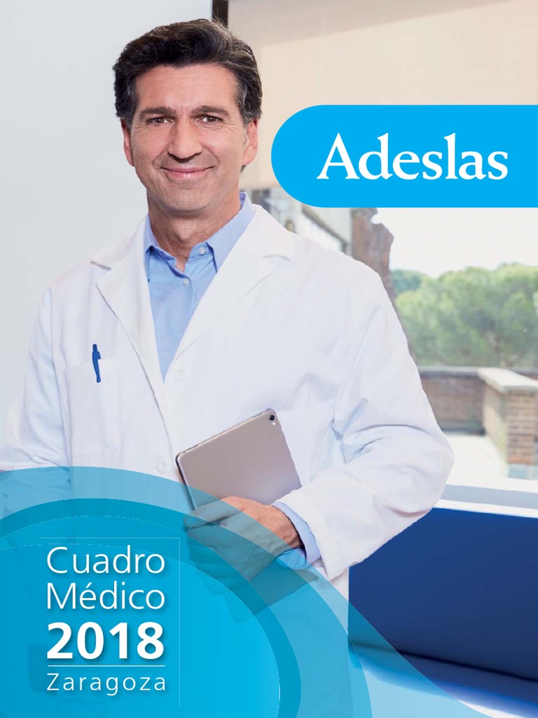 Cuadro Médico Adeslas Zaragoza 2018 | PDF | Radiología | Ciencias de la  Salud