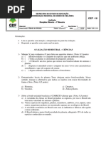 avaliacao 1° bimestre - 6° ano 