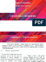 Crahuri Bursiere - Piețe de Capital