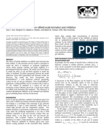 SPE No.- 74657 Effect of Hydrate on Oilfield Scale Formation and Inhibition