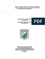 Determinacion Resistencia Compresion Paralela Fibra Guadua Angustifolia Kunth