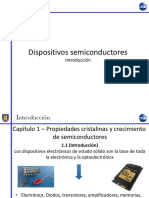 Dispositivos Semiconductores: Introducción