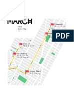 2018 NYC LGBT March Route Map