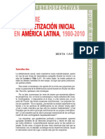 Castedo-2010-Voces Sobre La Alfabetización Inicial PDF