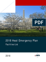 2018 Heat Emergency Plan