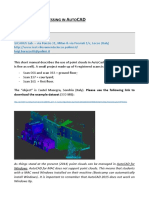 Point Cloud AutoCAD