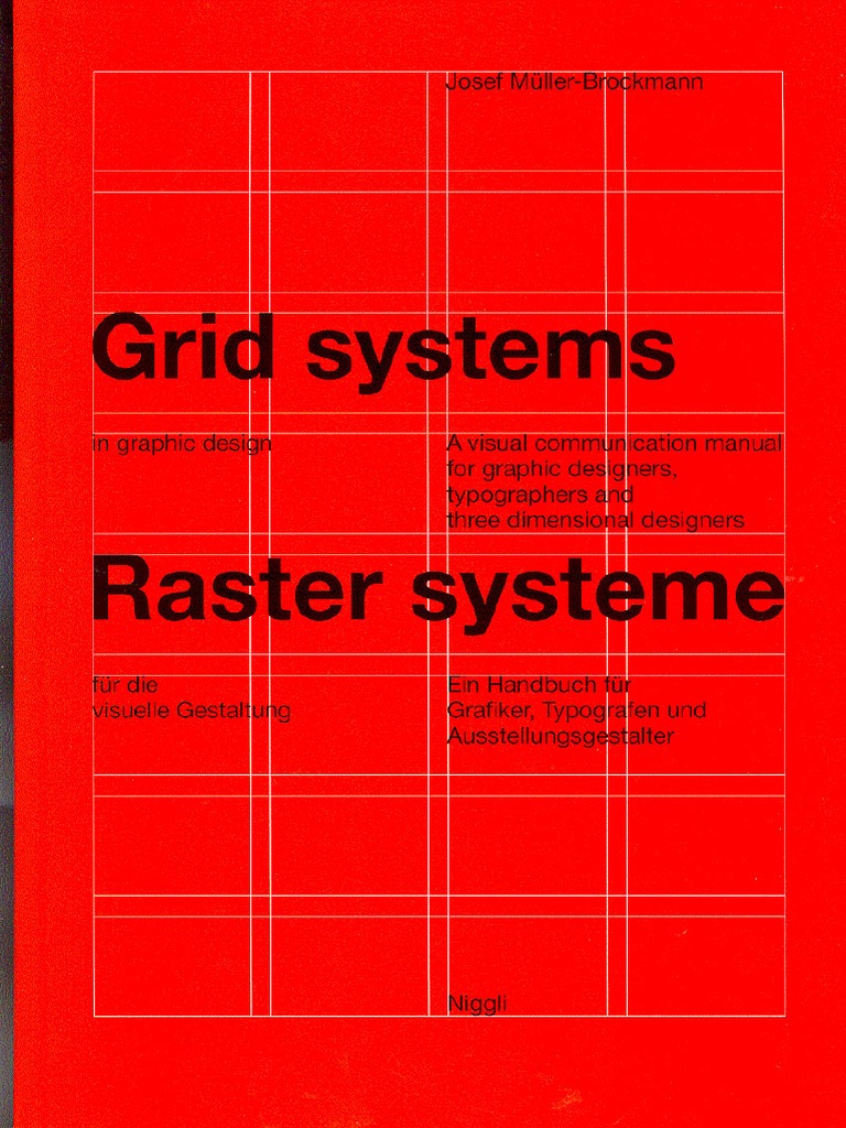 Grid Systems in Graphic Design 英語/ドイツ語版 Grid Systems in Graphic Design: Raster Systeme Fur Die