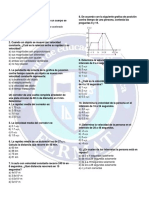 Movimiento rectilíneo uniforme: velocidad y desplazamiento