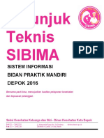 Petunjuk Teknis Sibima