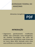 Ufam - Universidade Federal Do Amazonas Alimentos Transgenero