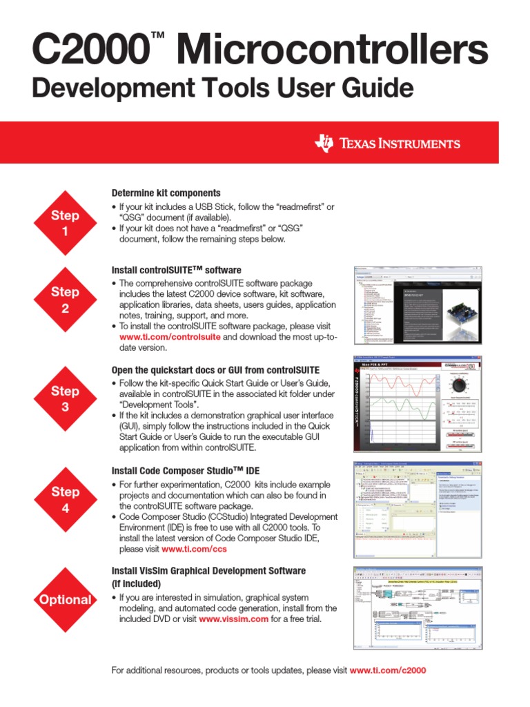 C2000 Microcontrollers: Development Tools User Guide | PDF | Graphical ...