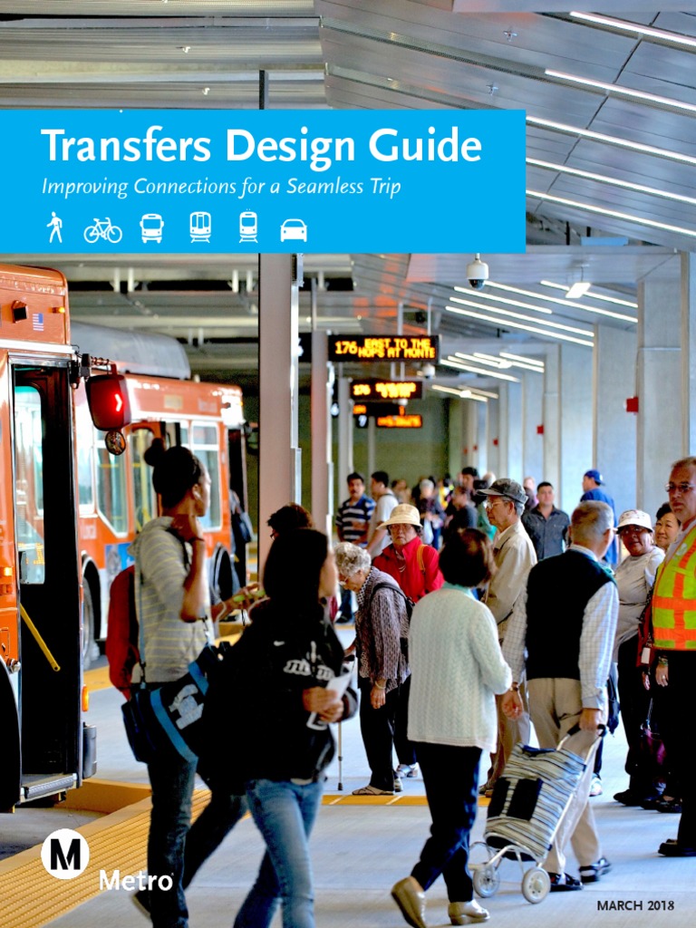 LA Metro Transfers Design Guide | PDF | Rapid Transit | Los Angeles