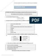 Encuesta de Usuarios 2018 Imprimir