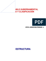 P.C.G. - Estructura y Clasificacion