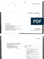 Gadamer, Hans-Georg - Verdad y Método Vol. 1