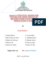 Jazan University Electrical Engineering P.W.M. Drive Circuit Project