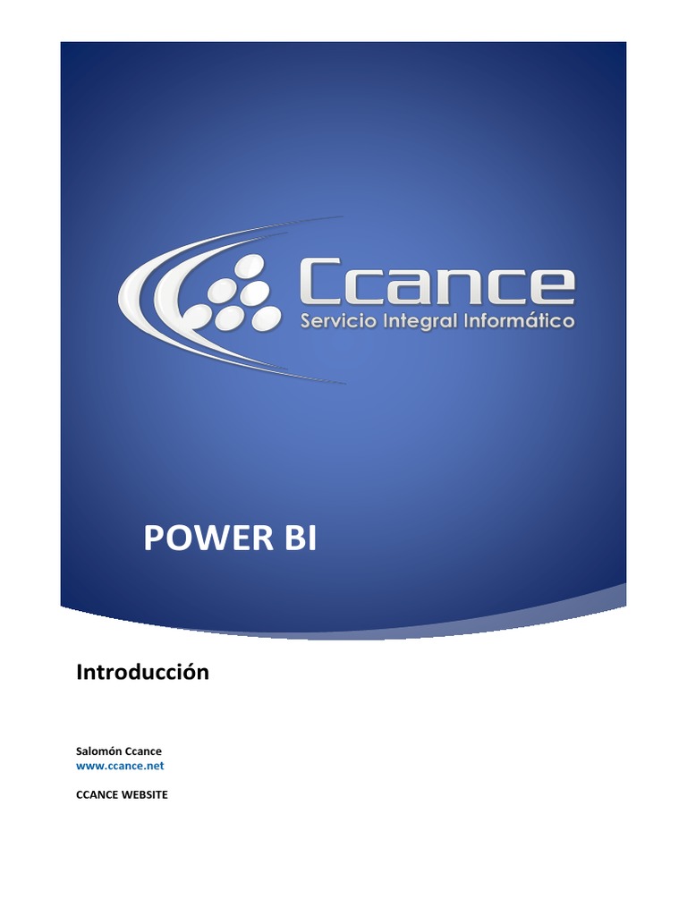Curso Completo de Power BI en Español | PDF | Tabla (base de datos ...