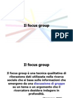 Il Focus Group