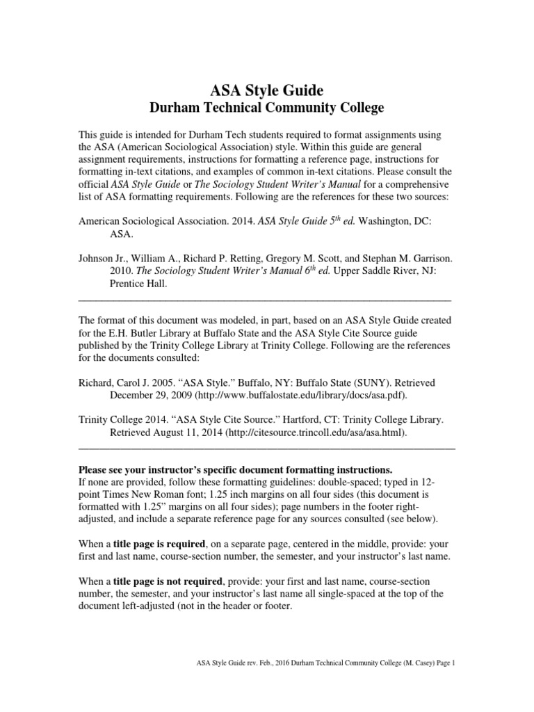 💐 Asa format guide. ASA Format, 5th Edition. 20190222