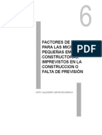 FACTORES DE RIESGO Pequeñas Empresas PDF