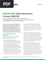 Datasheet Forcepoint NGFW en