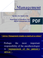 Speaker: Dr. Shafat A Mir Department of Anaesthesia and Critical Care SKIMS, Srinagar, J&k.india