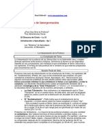 La interpretación de la profecía según Cristo y los apóstoles