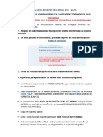 EDNOM - Comunicado Coordinador Local y Asistente de Coordinador de Local