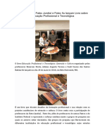 Professores da Fatec Jundiaí e Fatec Itu lançam Livro sobre Educação Profissional e Tecnológica