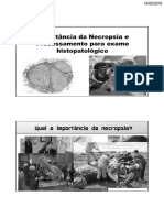 Aula 01 - Importância Da Técnina de Necropsia