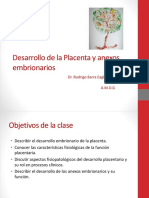 Desarrollo de La Placenta y Anexos Embrionarios