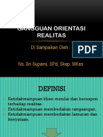 Gangguan Orientasi Realitas