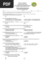 Java Programming 4th Quarter