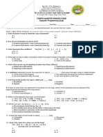 Java Programming 4th Quarter