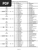 2018 NYC - Start List