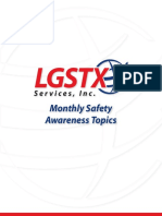 Monthly Safety Awareness Topics
