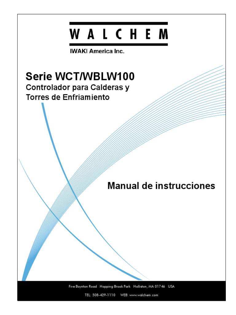 W100 CT-BL - Manual - SP | PDF | Relé | Agua